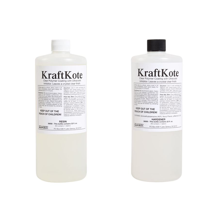 KraftKote Clear Epoxy Polymer Resin