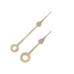 2" Brass Spade Hour and Minute Hand Set