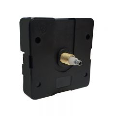 Tide Quartz Clock Movement, 3/16" Maximum Dial Thickness Front View with Hand Mounting Hardware for Quartz Clock Movements