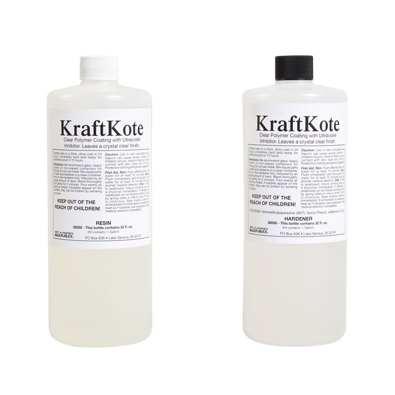 KraftKote Polymer Resin, 1 qt. Kit