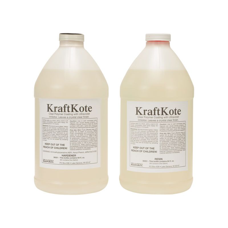 KraftKote Polymer Resin, 1 gal. Kit