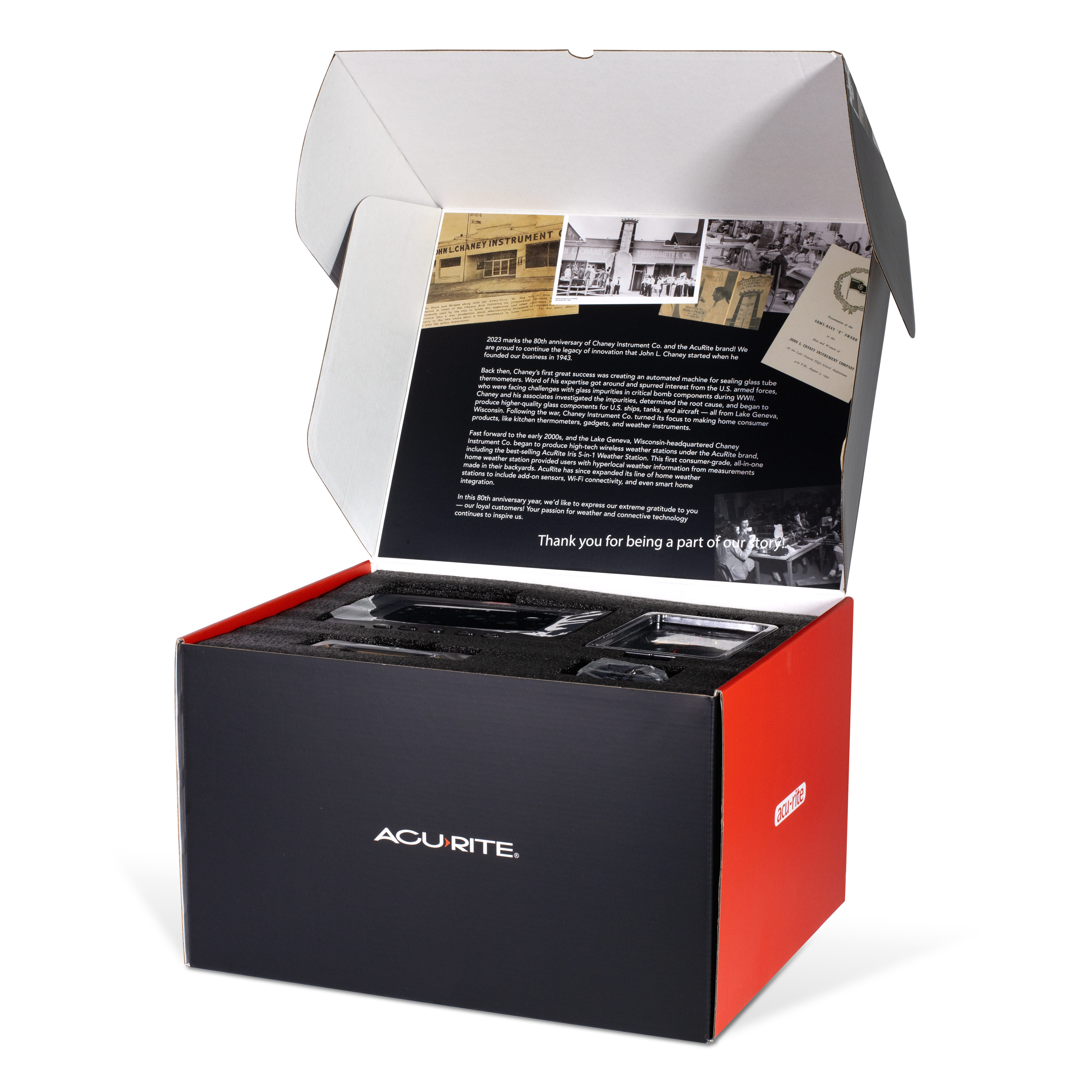 80th Anniversary AcuRite Box Set Packaging